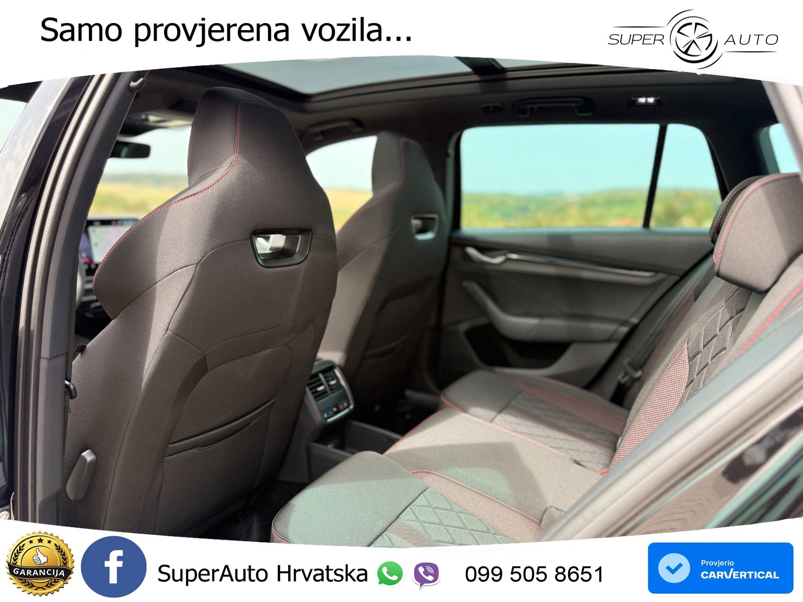Škoda Octavia Combi RS 2.0 TSI (265 KS) DSG MATRIX+GR SJED+KAM