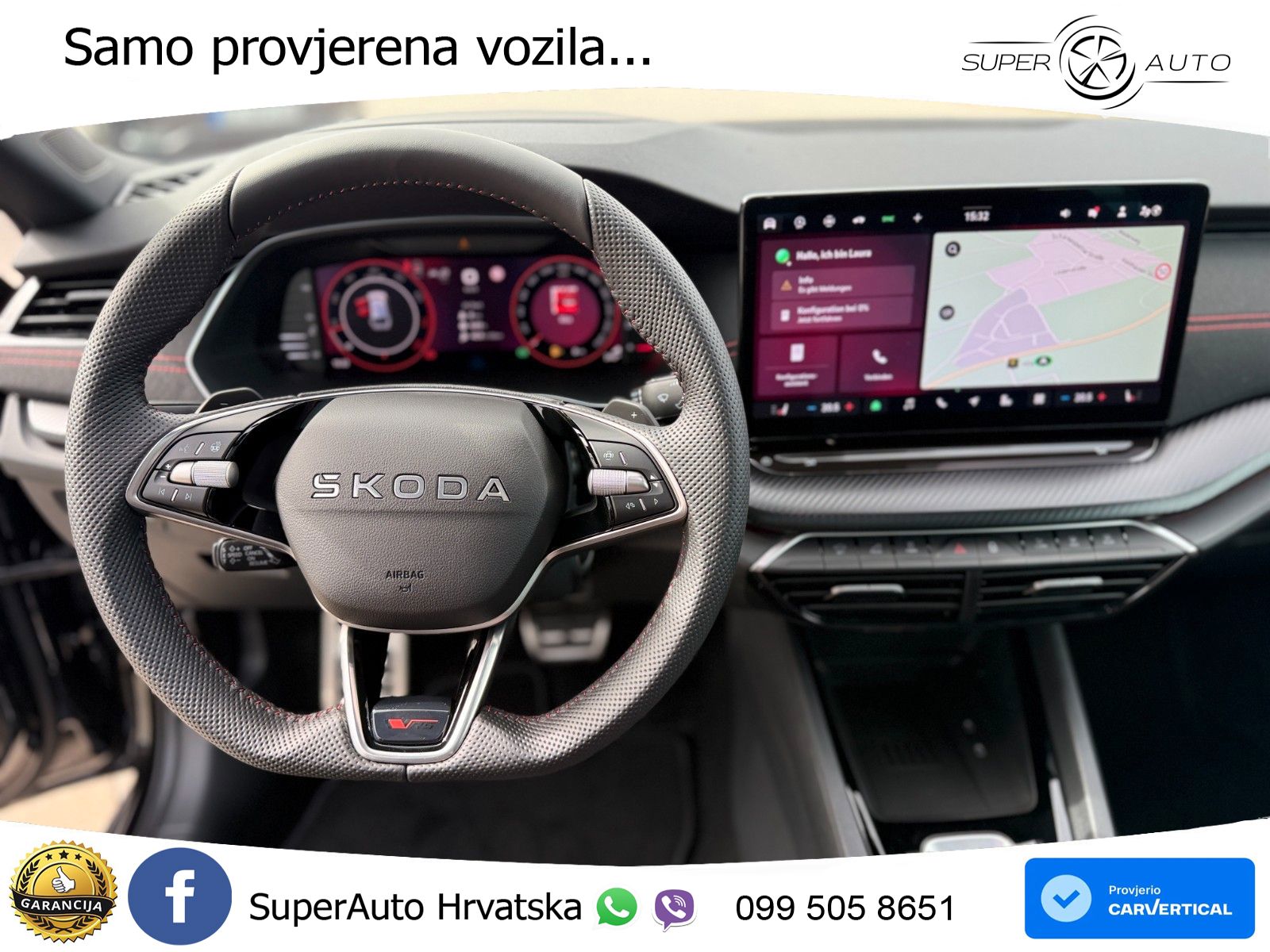 Škoda Octavia Combi RS 2.0 TSI (265 KS) DSG MATRIX+GR SJED+KAM