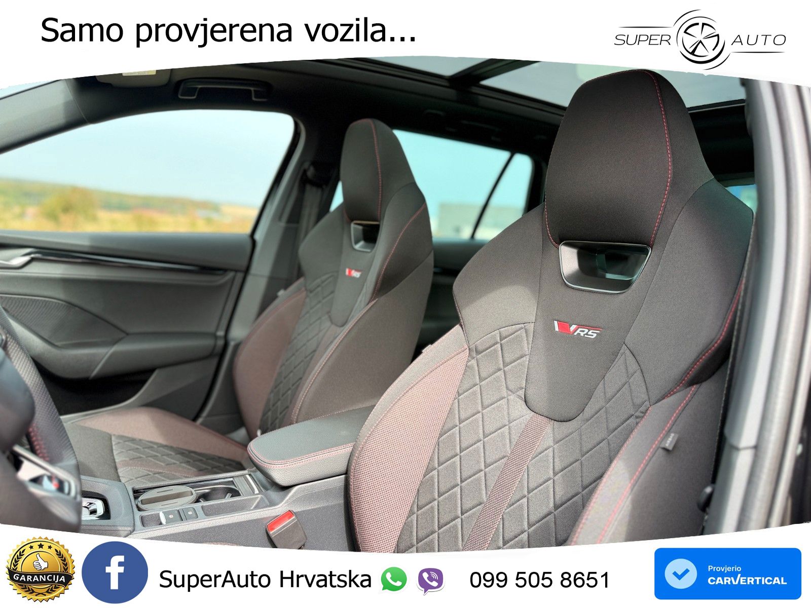 Škoda Octavia Combi RS 2.0 TSI (265 KS) DSG MATRIX+GR SJED+KAM