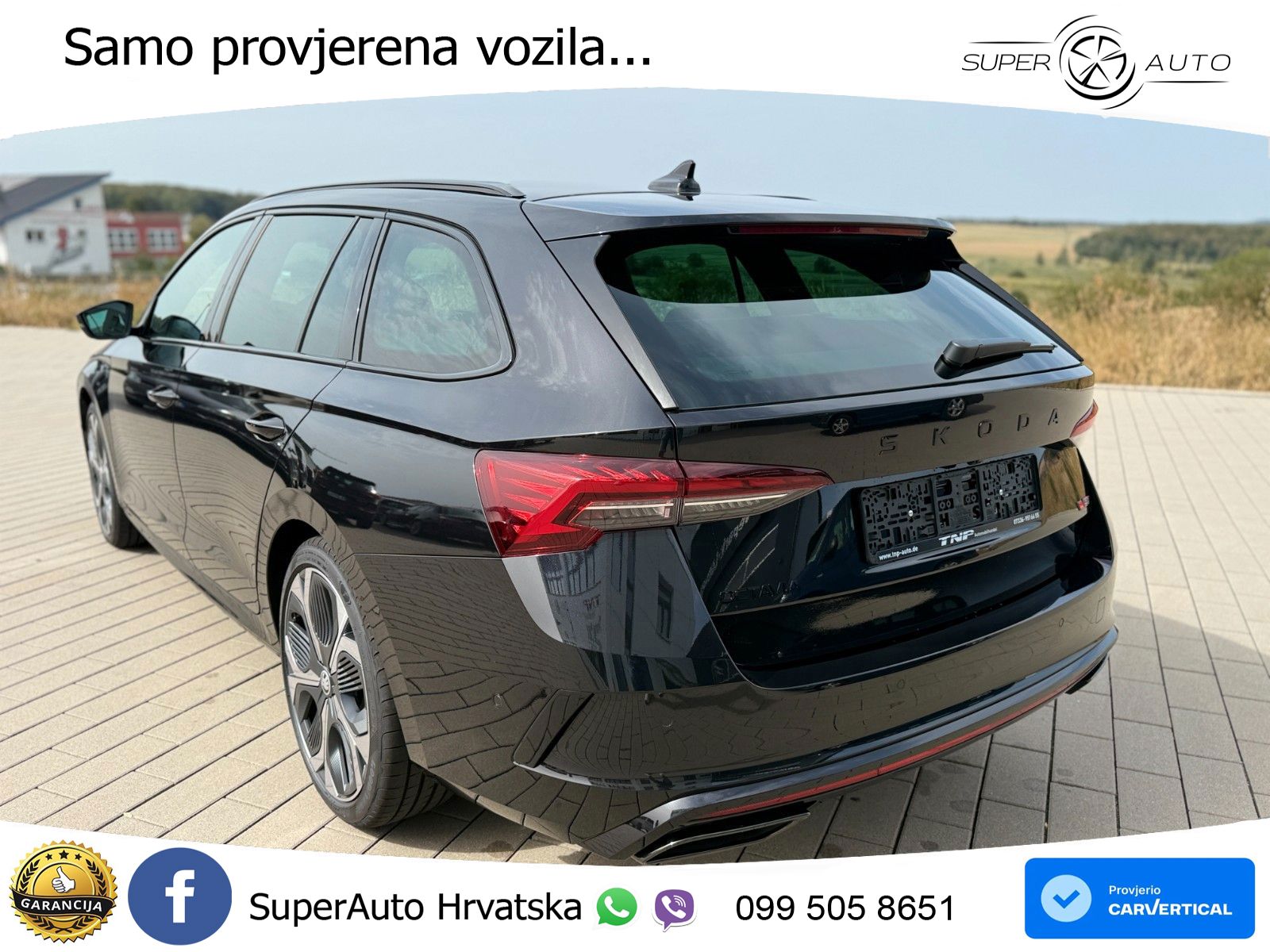 Škoda Octavia Combi RS 2.0 TSI (265 KS) DSG MATRIX+GR SJED+KAM