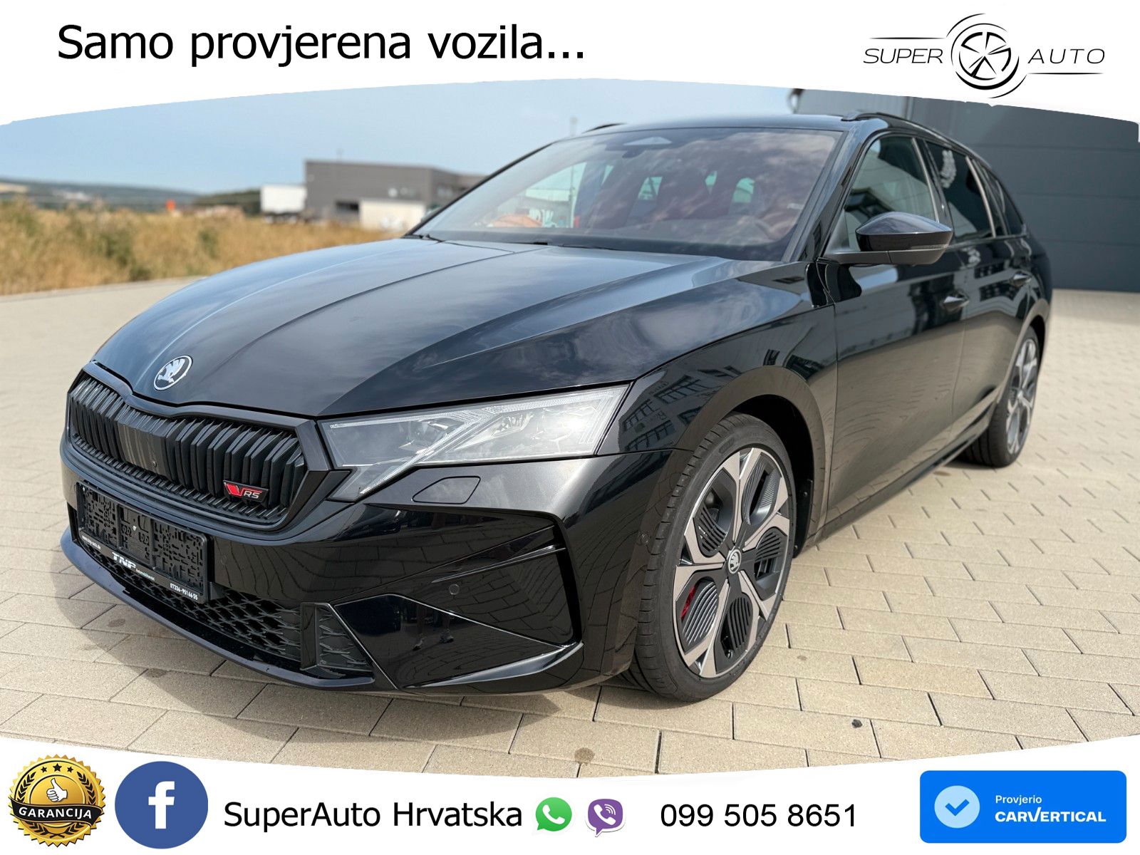 Škoda Octavia Combi RS 2.0 TSI (265 KS) DSG MATRIX+GR SJED+KAM