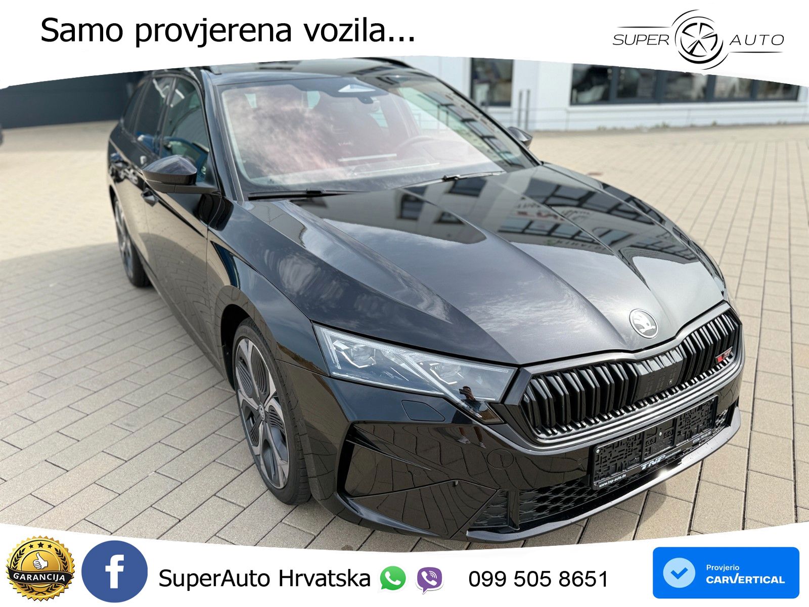 Škoda Octavia Combi RS 2.0 TSI (265 KS) DSG MATRIX+GR SJED+KAM