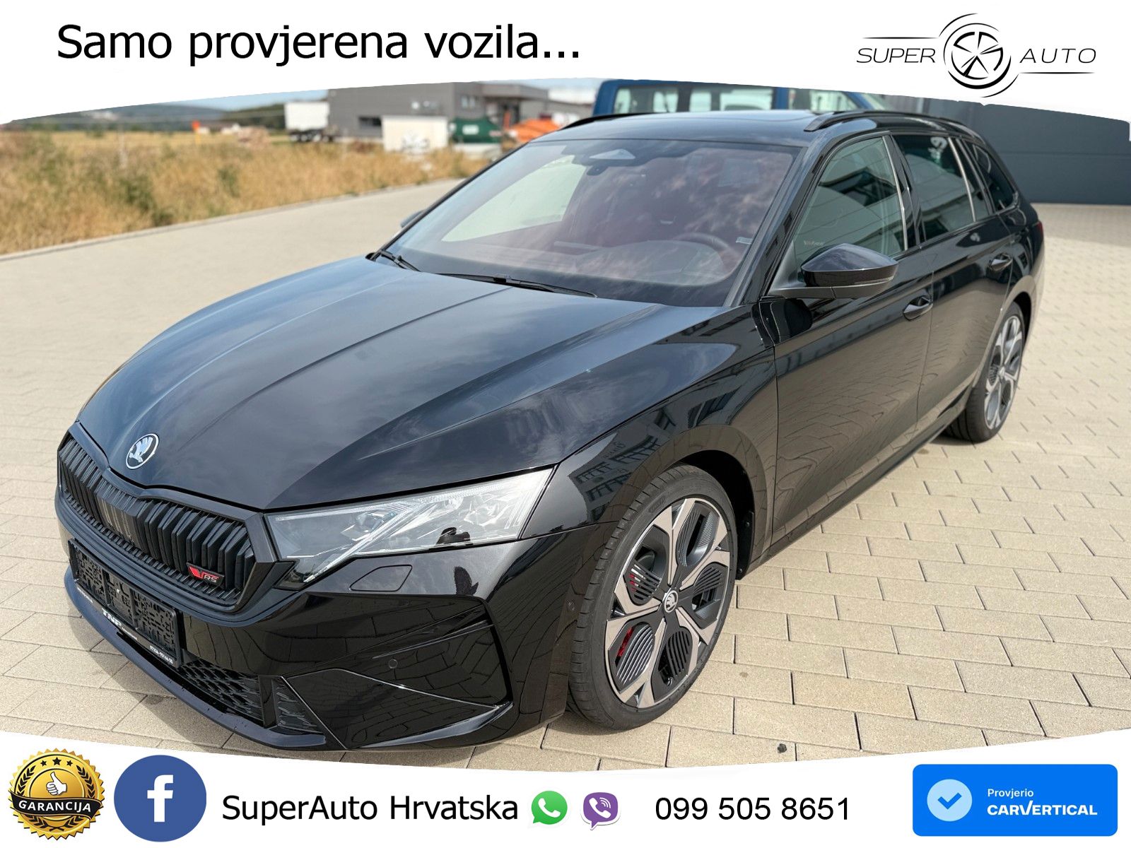 Škoda Octavia Combi RS 2.0 TSI (265 KS) DSG MATRIX+GR SJED+KAM