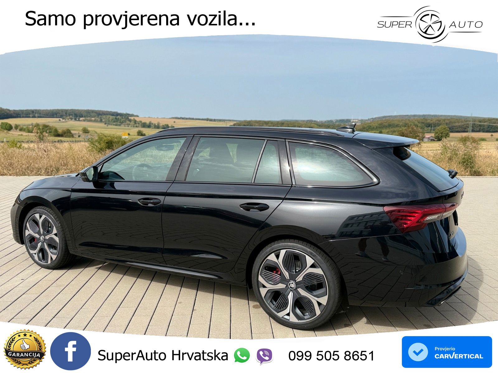 Škoda Octavia Combi RS 2.0 TSI (265 KS) DSG MATRIX+GR SJED+KAM