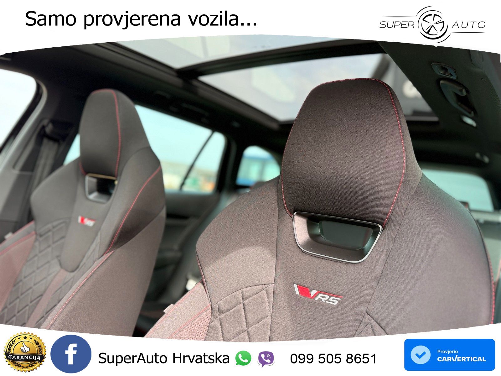 Škoda Octavia Combi RS 2.0 TSI (265 KS) DSG MATRIX+GR SJED+KAM