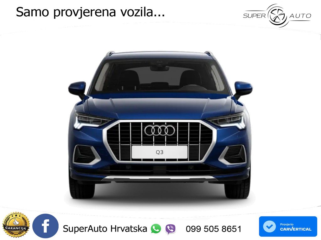 Audi Q3 35 TFSI (150 KS) S tronic advanced MATRIX+GR SJED+KAM