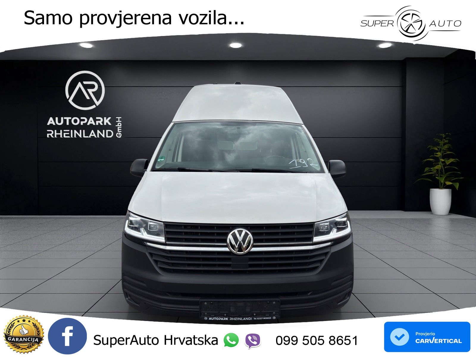 Volkswagen T6 Transporter*Hoch-Lang*Klima*Navi*Regalsystem 150 KS
