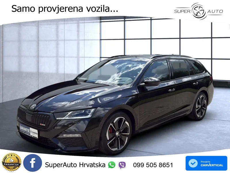Škoda Octavia Combi RS 2.0 TSI (245 KS) DSG LED+GR SJED+ACC