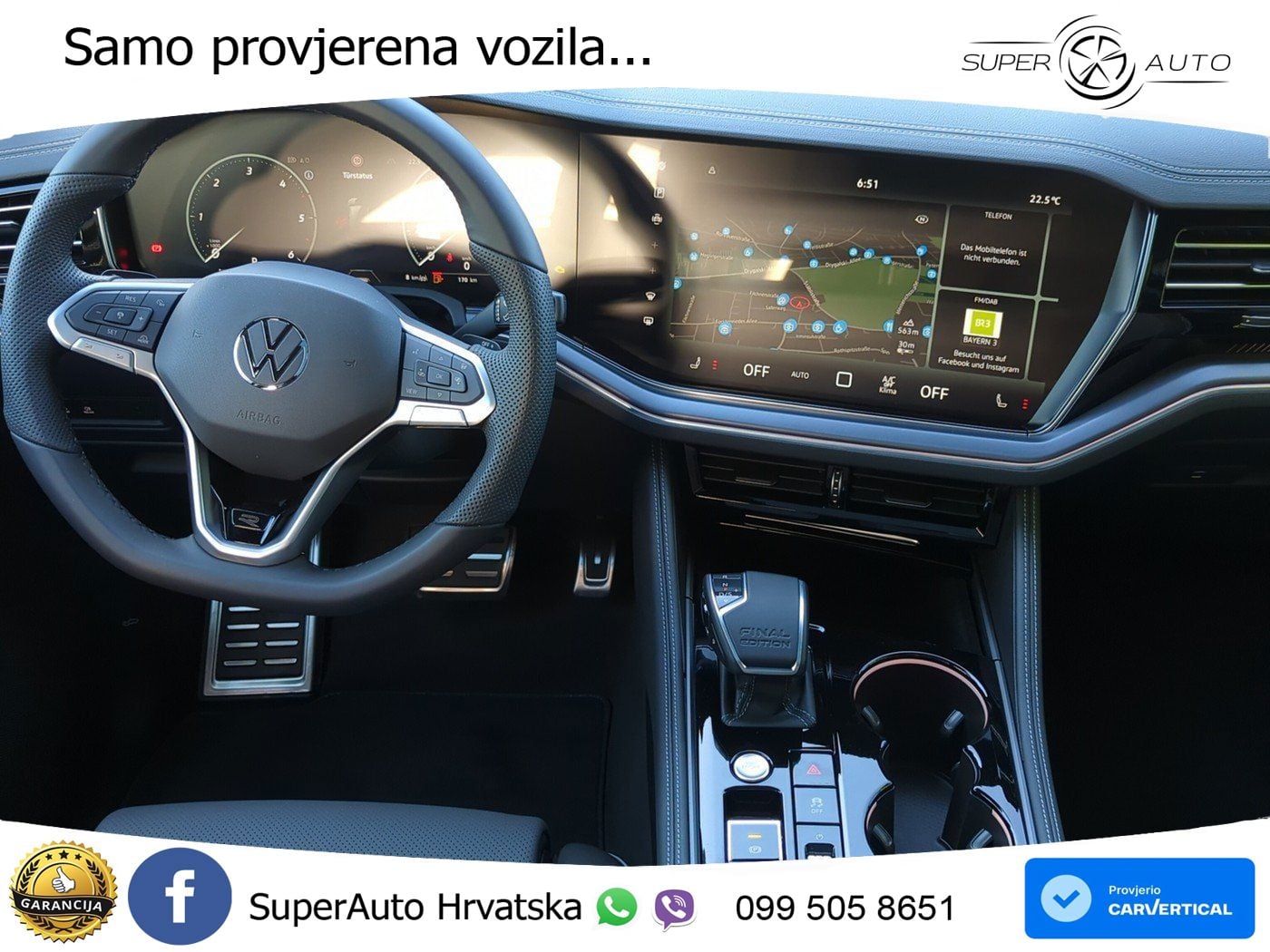 Volkswagen Touareg 3.0 V6 TDI (286 KS) 4MOTION Tiptronic R-Line