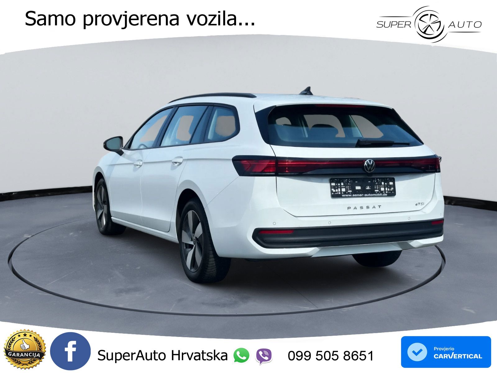 Volkswagen Passat Variant 1.5 eTSI (150 KS) DSG LED+GR SJED+ACC