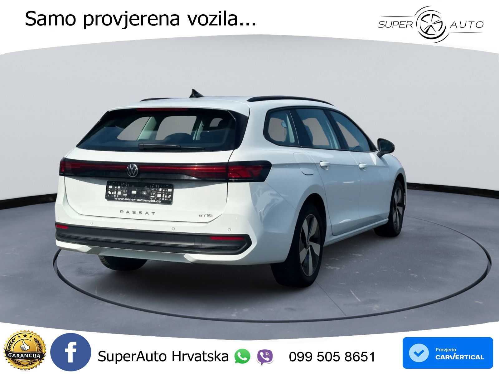 Volkswagen Passat Variant 1.5 eTSI (150 KS) DSG LED+GR SJED+ACC