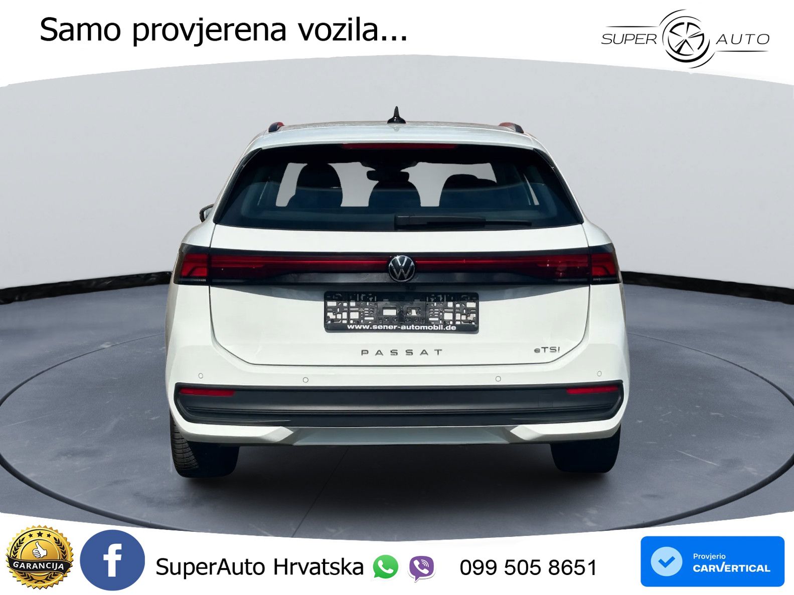 Volkswagen Passat Variant 1.5 eTSI (150 KS) DSG LED+GR SJED+ACC