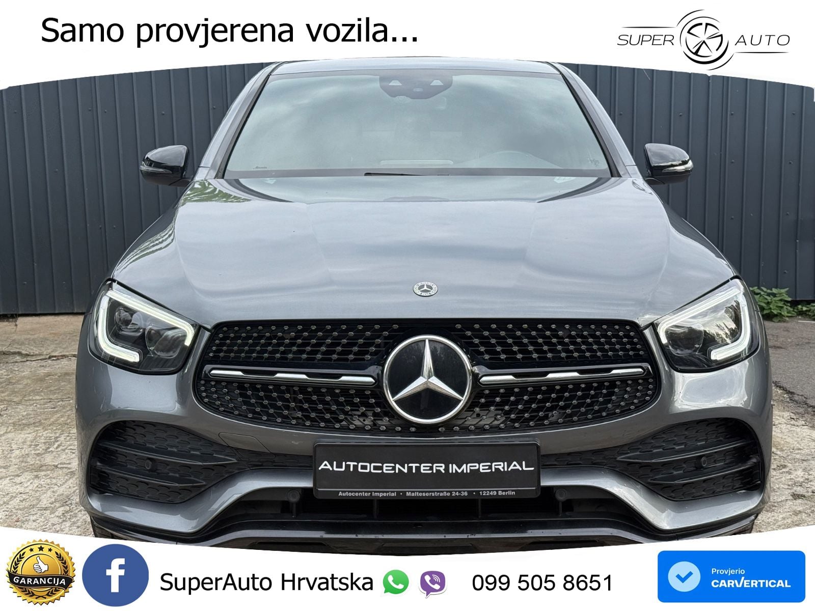 Mercedes GLC Coupe 220d (194 KS) 4MATIC G-TRONIC AMG LED+GR SJED+ACC