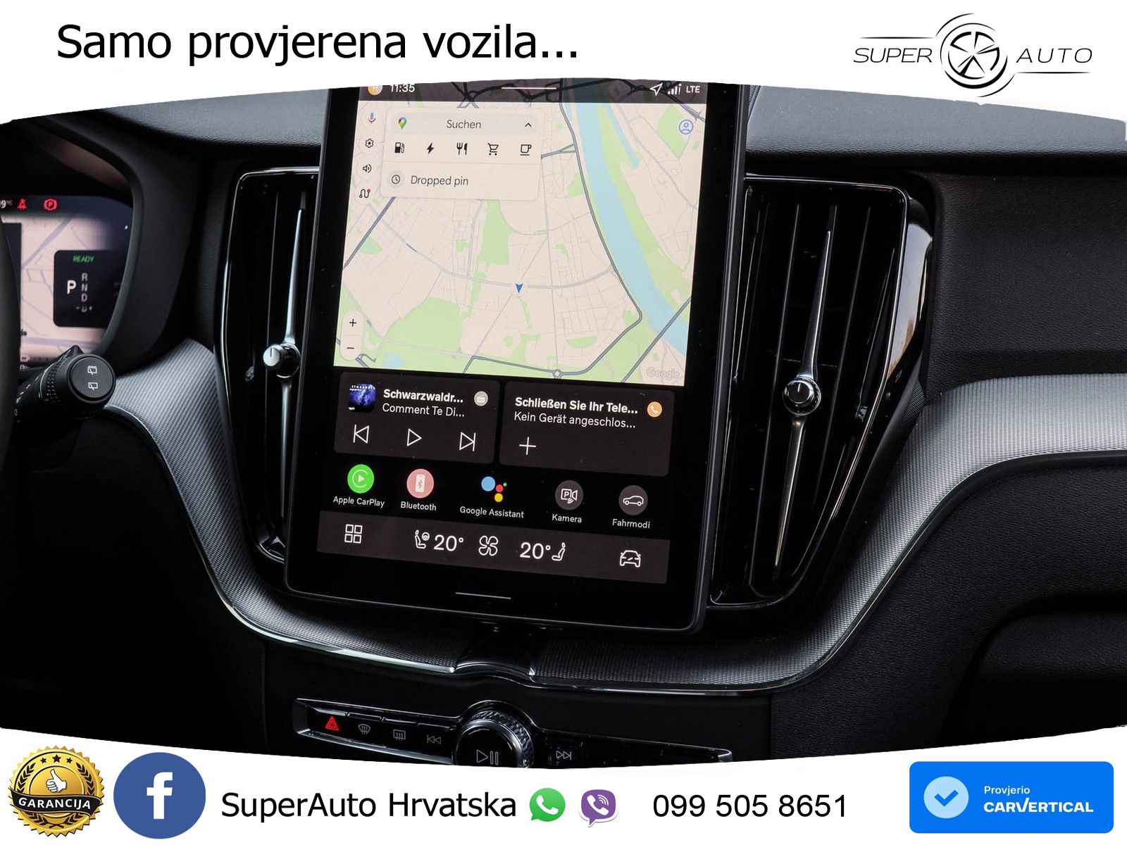 Volvo XC60 T6 AWD Geartronic LED+GR SJED+ACC