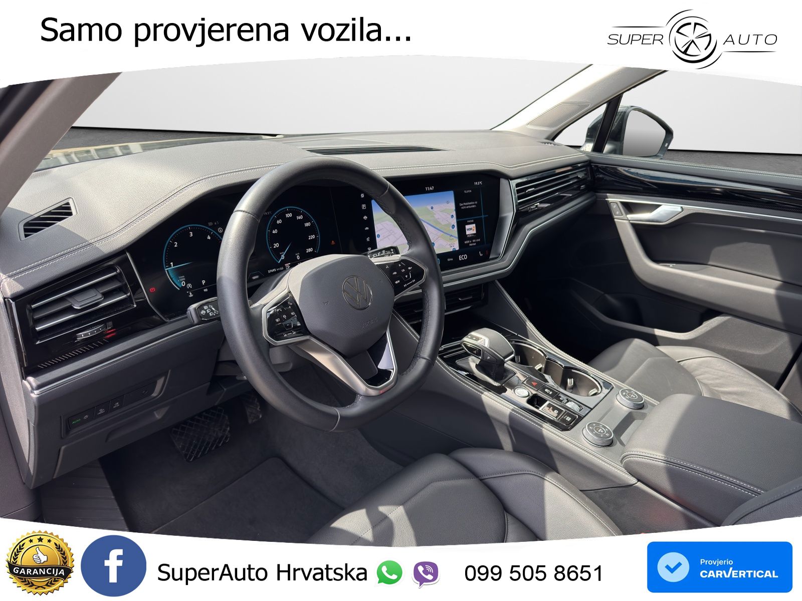 Volkswagen Touareg 3.0 V6 TDI (231 KS) 4MOTION Tiptronic ZRAČNI+ACC+GR SJED+KAM