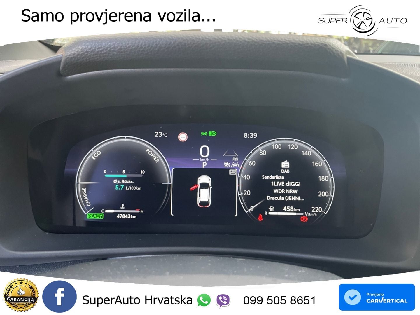 Toyota C-HR 1.8 (140 KS) Hybrid e-CVT Team D LED+GR SJED+ACC