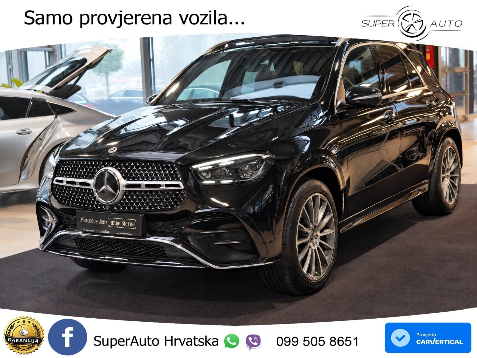 Mercedes GLE 450d (367 KS) EQ Boost 4MATIC 9G-TRONIC AMG ACC+HEAD+GR SJED+360+PANO