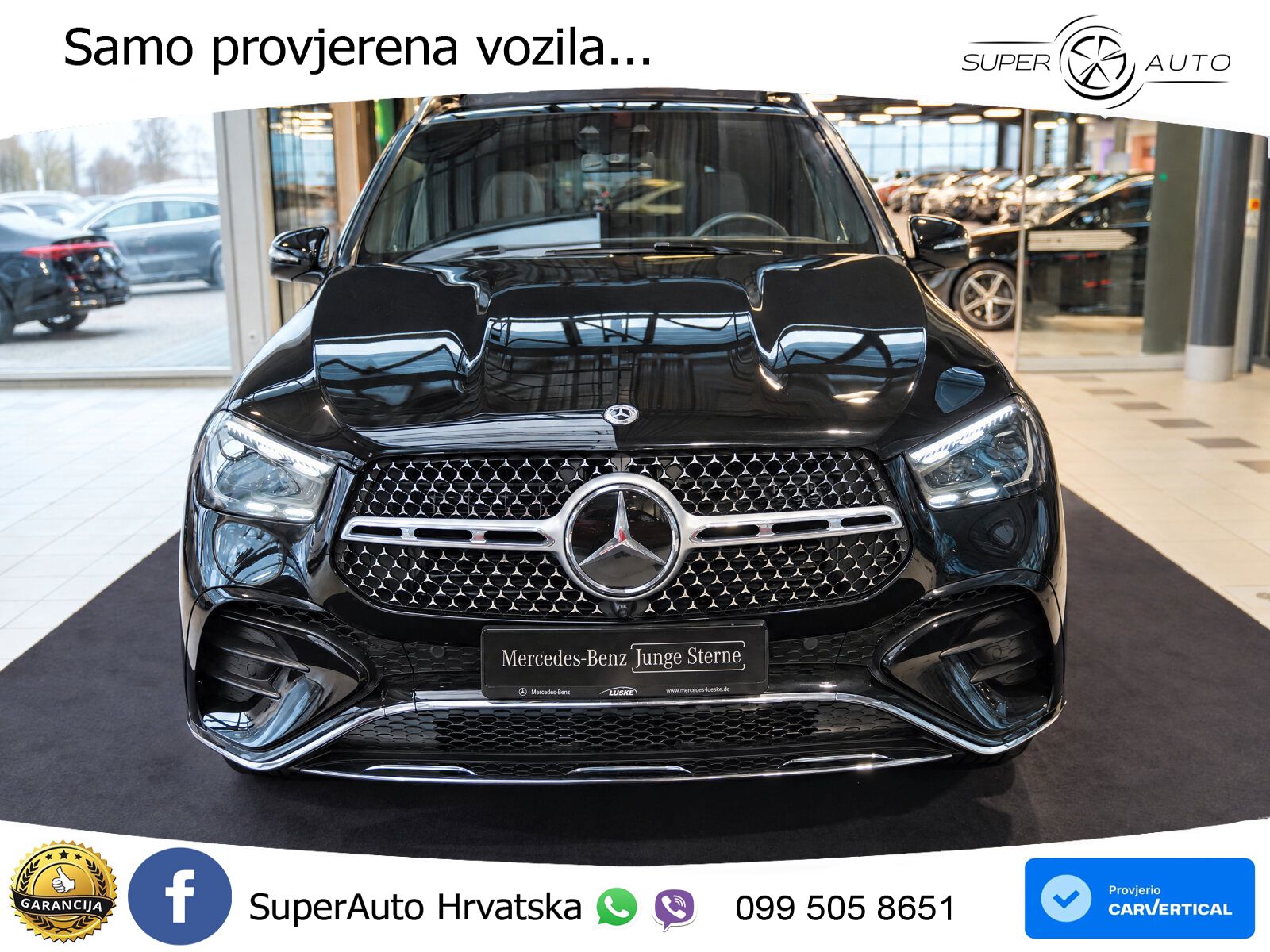 Mercedes GLE 450d (367 KS) EQ Boost 4MATIC 9G-TRONIC AMG ACC+HEAD+GR SJED+360+PANO