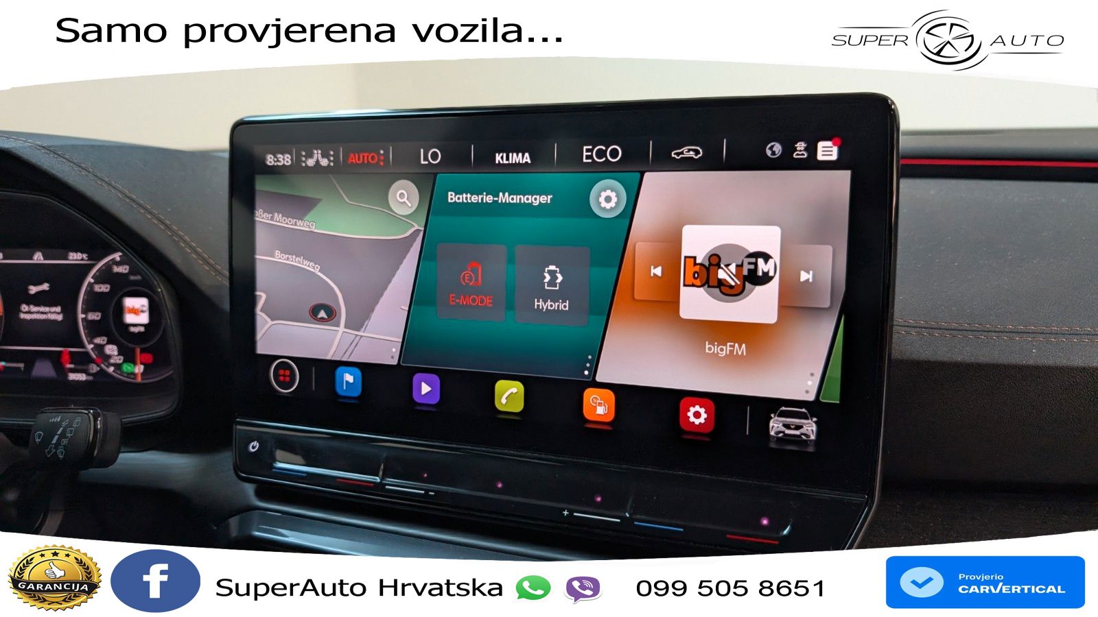 Cupra Formentor 1.4 TSI (204 KS) e-Hybrid DSG LED+GR SJED+ACC