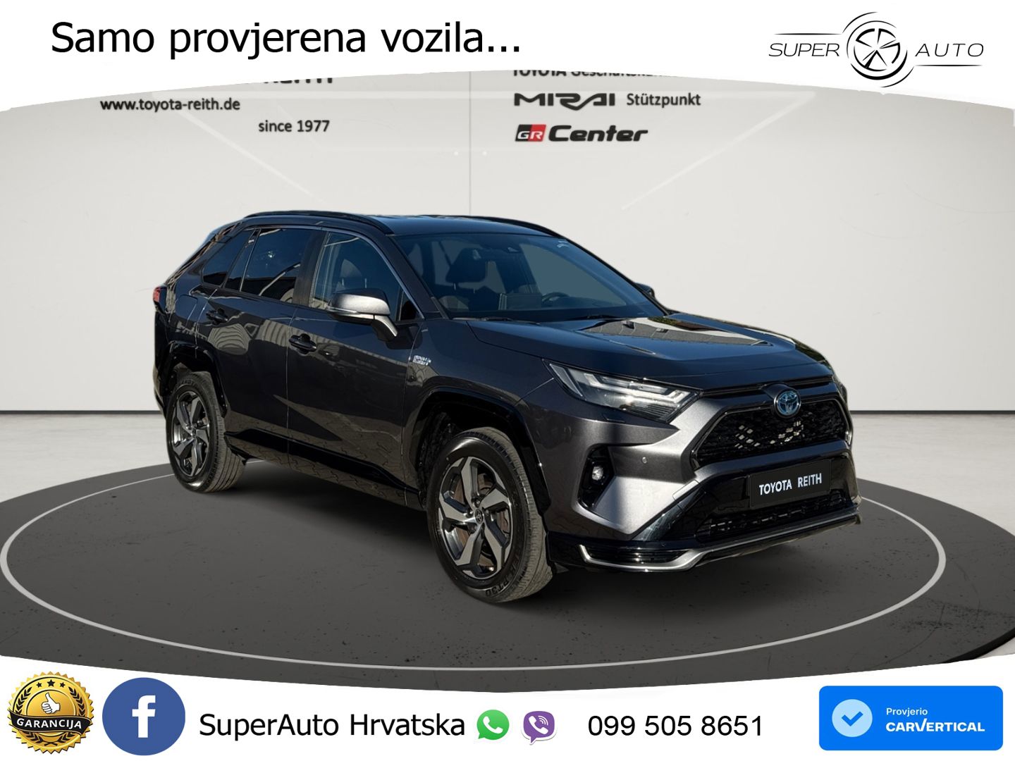Toyota RAV4 2.5 D-4S (306 KS) Hybrid AWD-i e-CVT LED+GR SJED+ACC