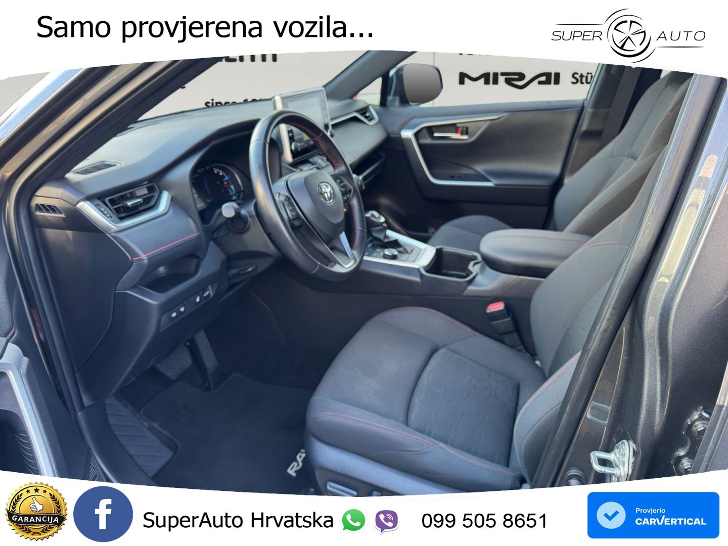 Toyota RAV4 2.5 D-4S (306 KS) Hybrid AWD-i e-CVT LED+GR SJED+ACC