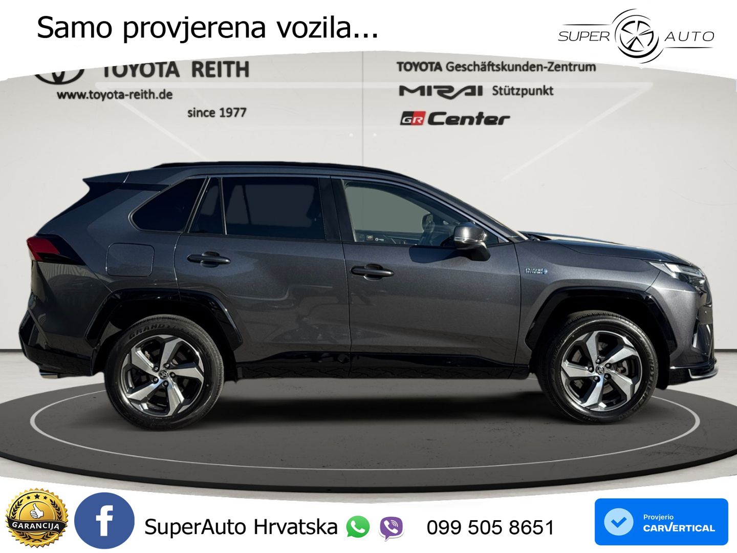Toyota RAV4 2.5 D-4S (306 KS) Hybrid AWD-i e-CVT LED+GR SJED+ACC