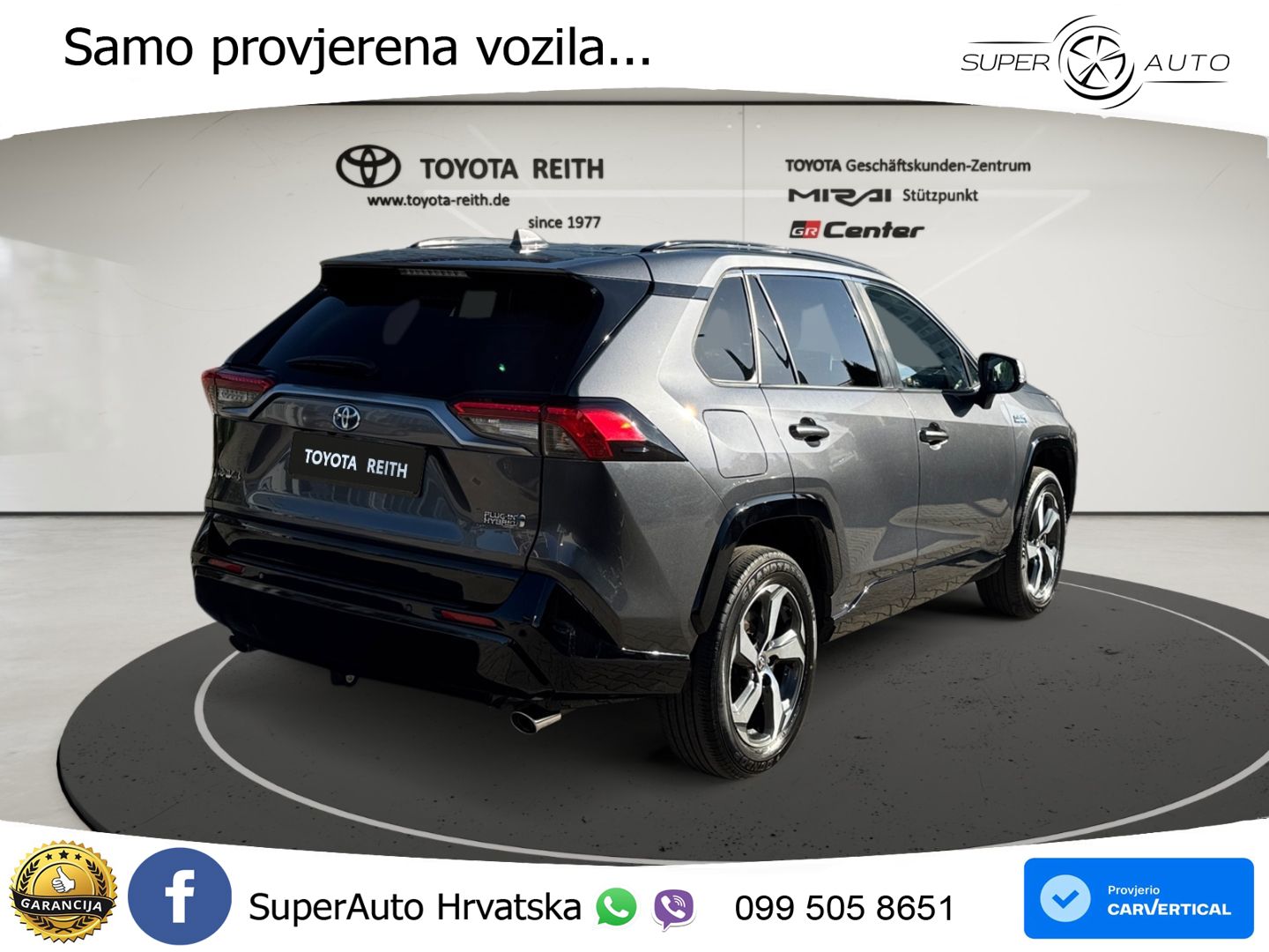 Toyota RAV4 2.5 D-4S (306 KS) Hybrid AWD-i e-CVT LED+GR SJED+ACC
