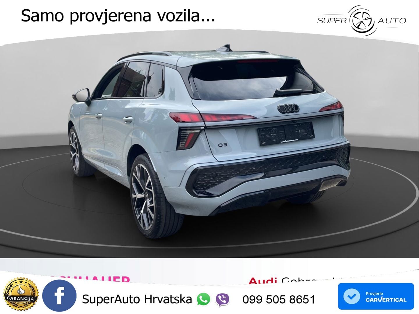 Audi Q3 1.5 TFSI (150 KS) S tronic S line LED+GR SJED+ACC