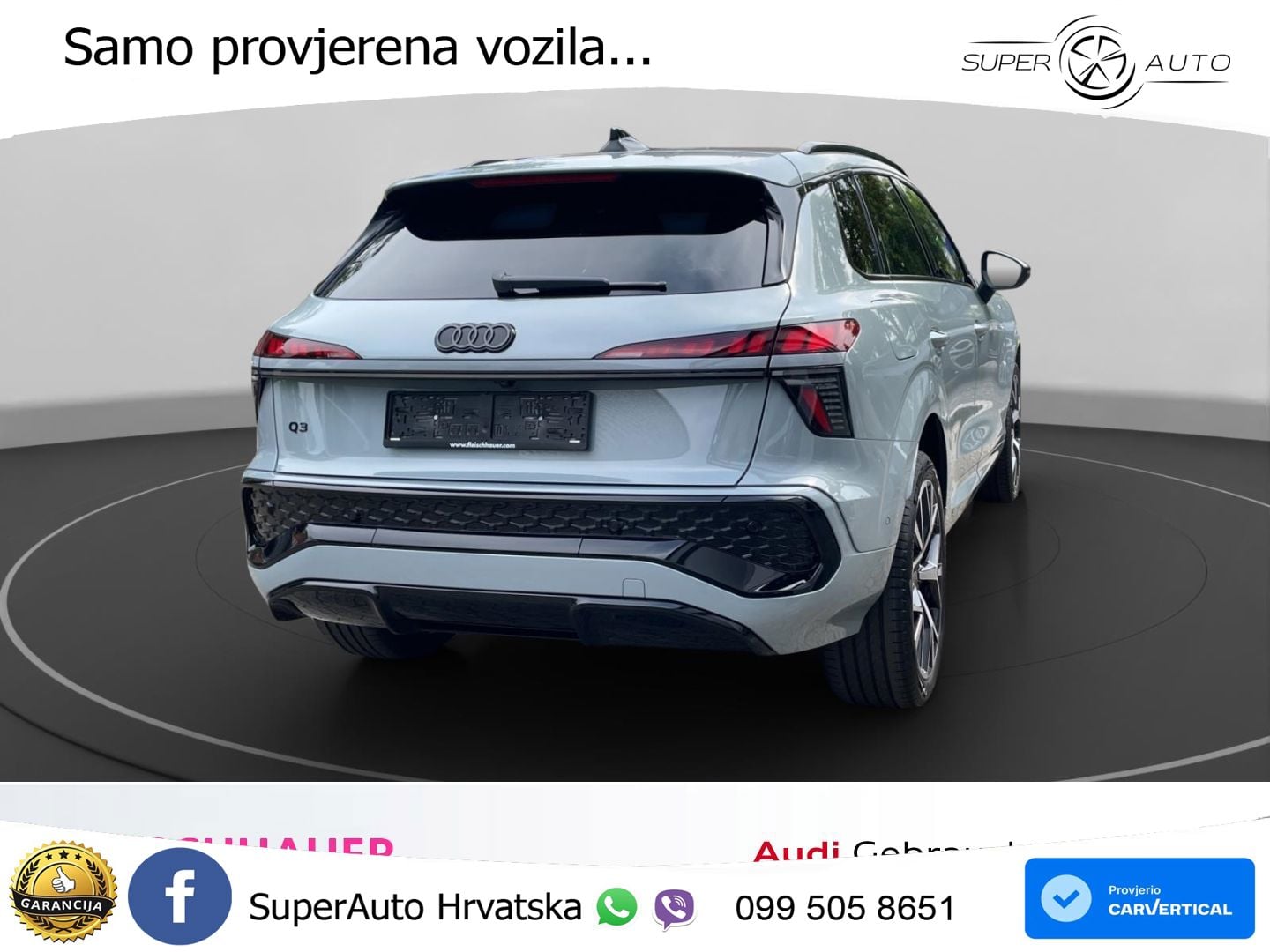 Audi Q3 1.5 TFSI (150 KS) S tronic S line LED+GR SJED+ACC