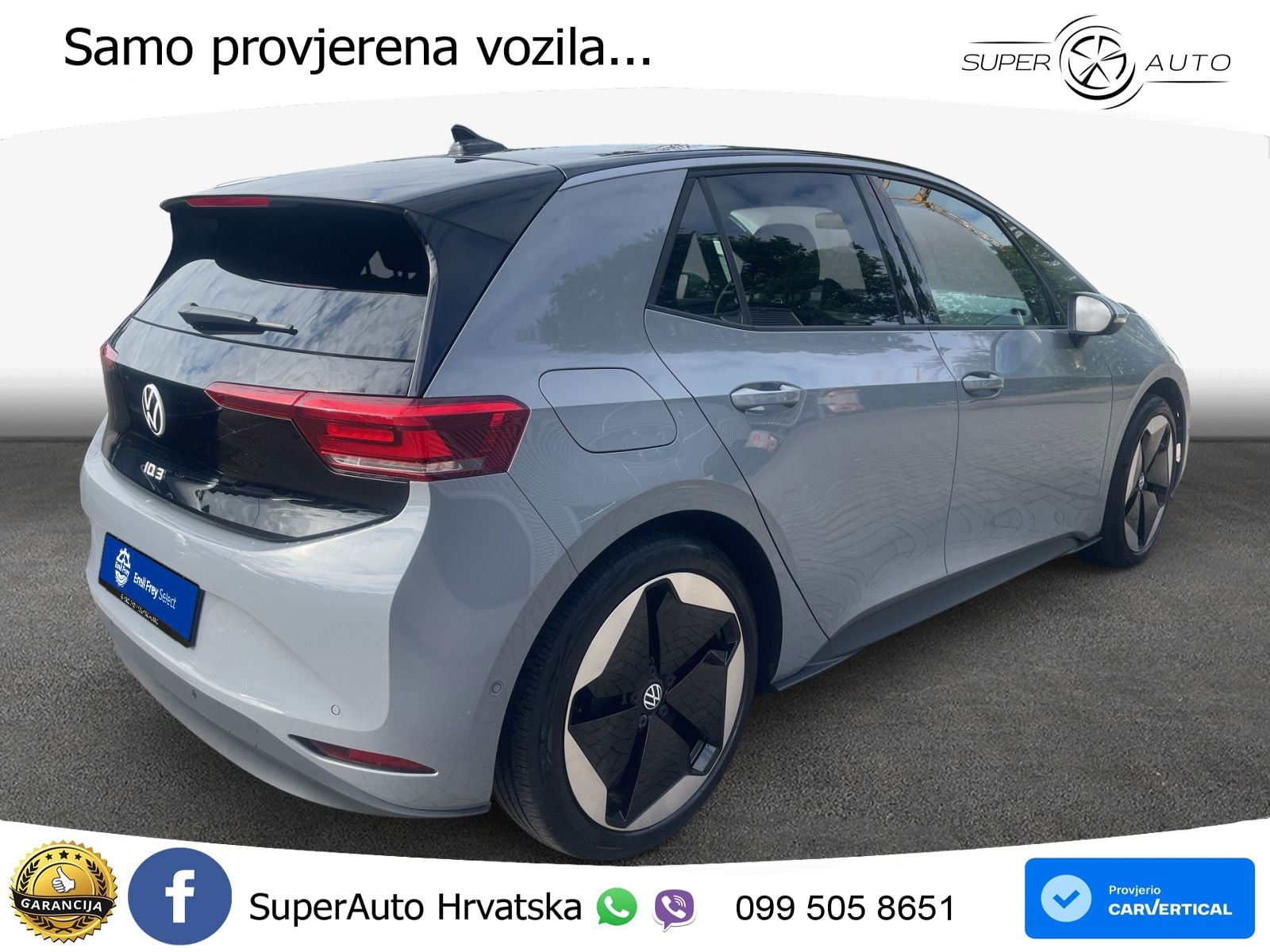 Volkswagen ID.3 Pro 62 kWh (204 KS) LED+GR SJED+ACC
