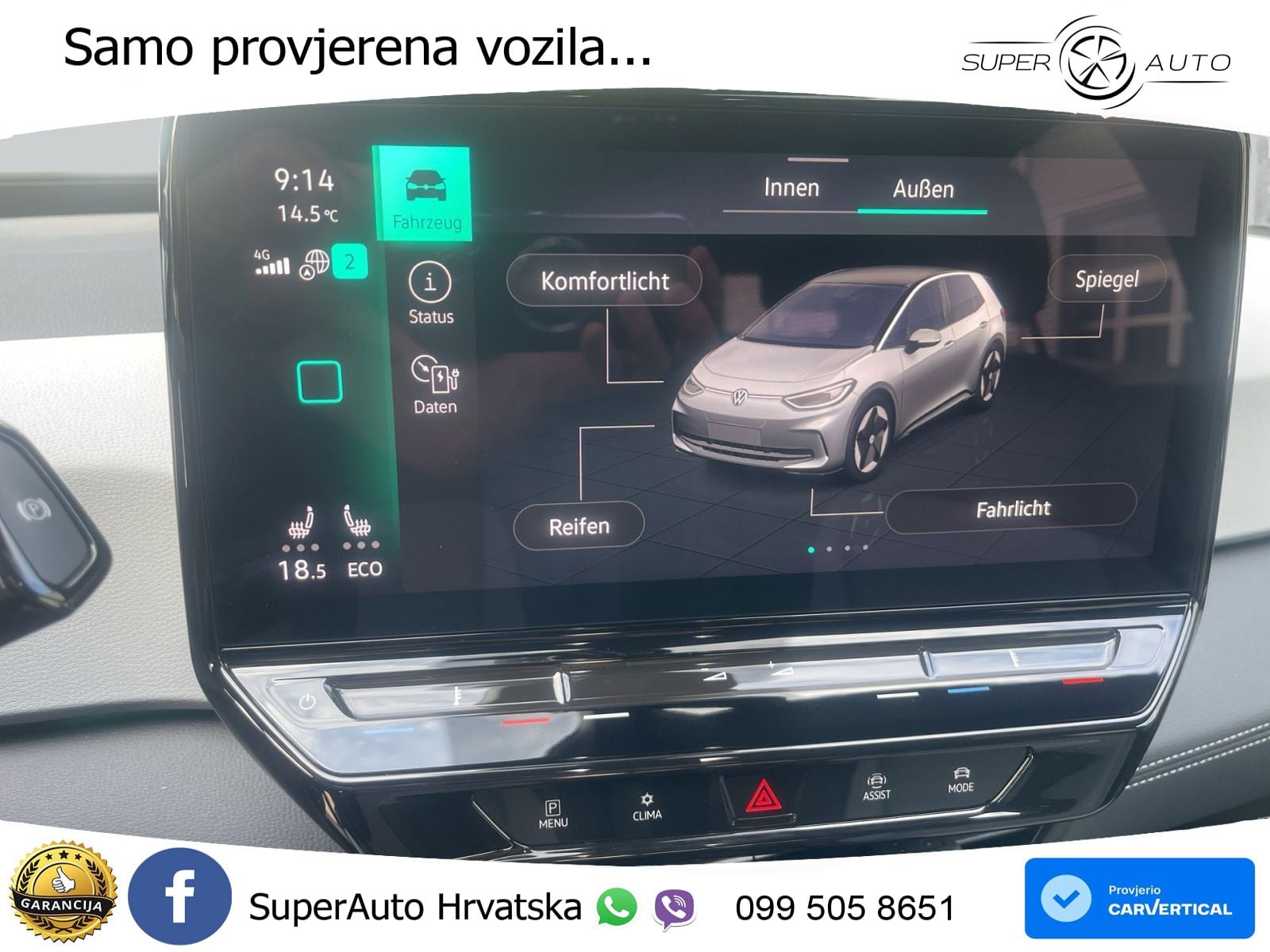Volkswagen ID.3 Pro 62 kWh (204 KS) LED+GR SJED+ACC