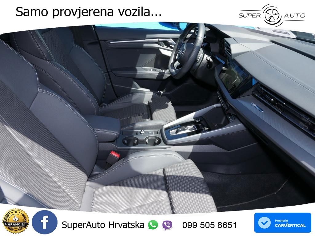 Audi A3 Limuzina 35 TFSI (150 KS) S tronic S line LED+GR SJED+ACC