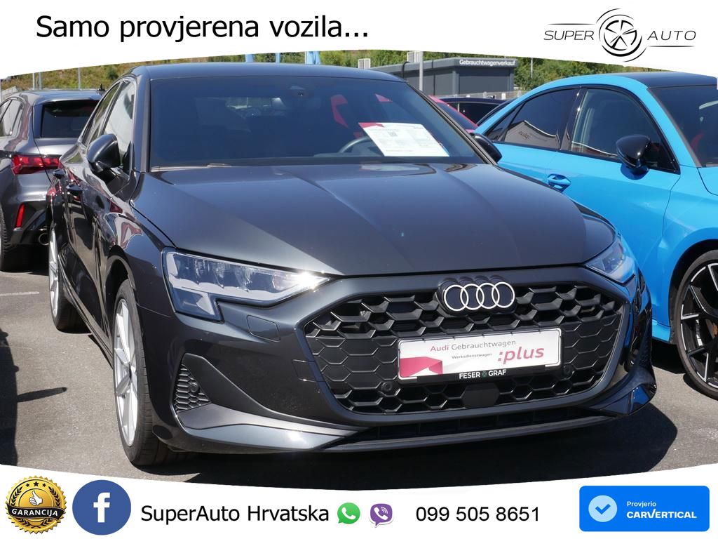 Audi A3 Limuzina 35 TFSI (150 KS) S tronic S line LED+GR SJED+ACC