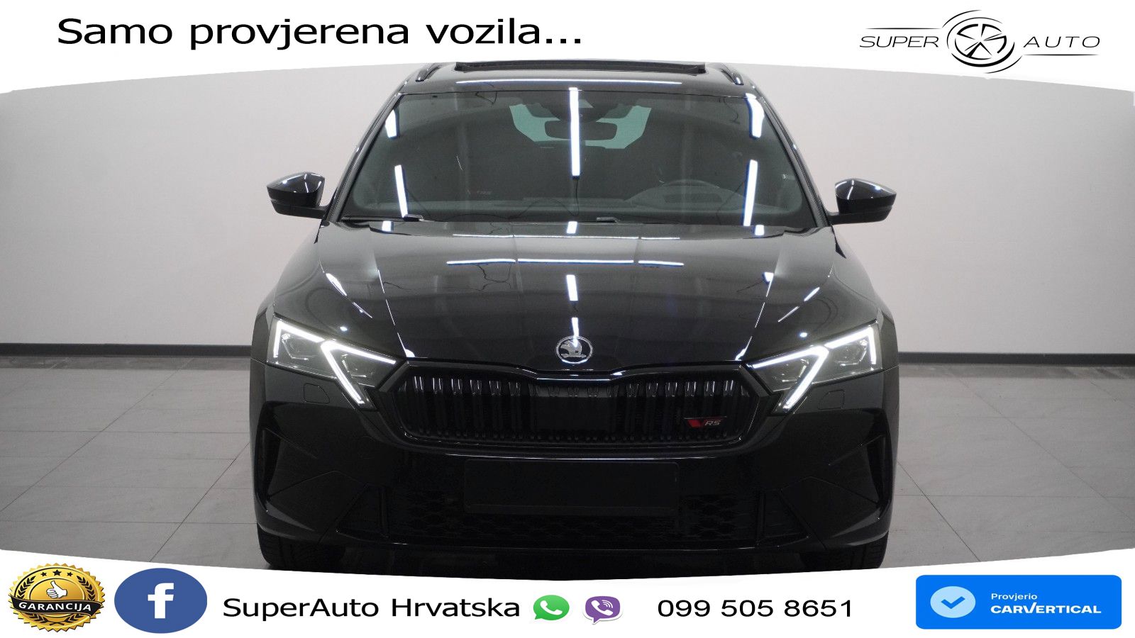 Škoda Octavia Combi RS 2.0 TSI (265 KS) DSG LED+GR SJED+ACC