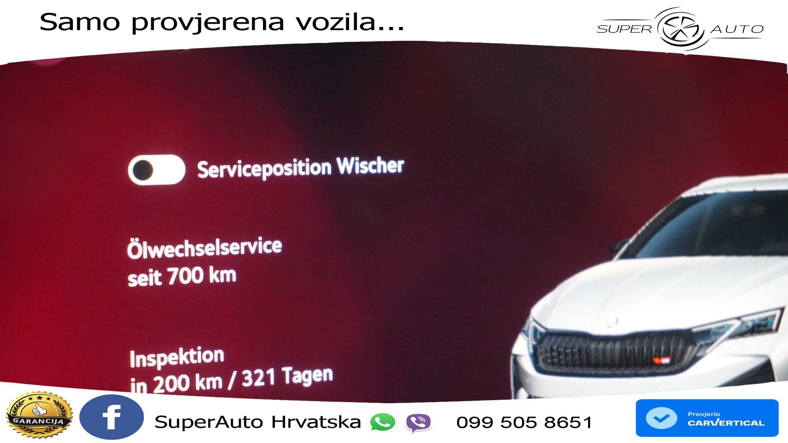 Škoda Octavia Combi RS 2.0 TSI (265 KS) DSG LED+GR SJED+ACC