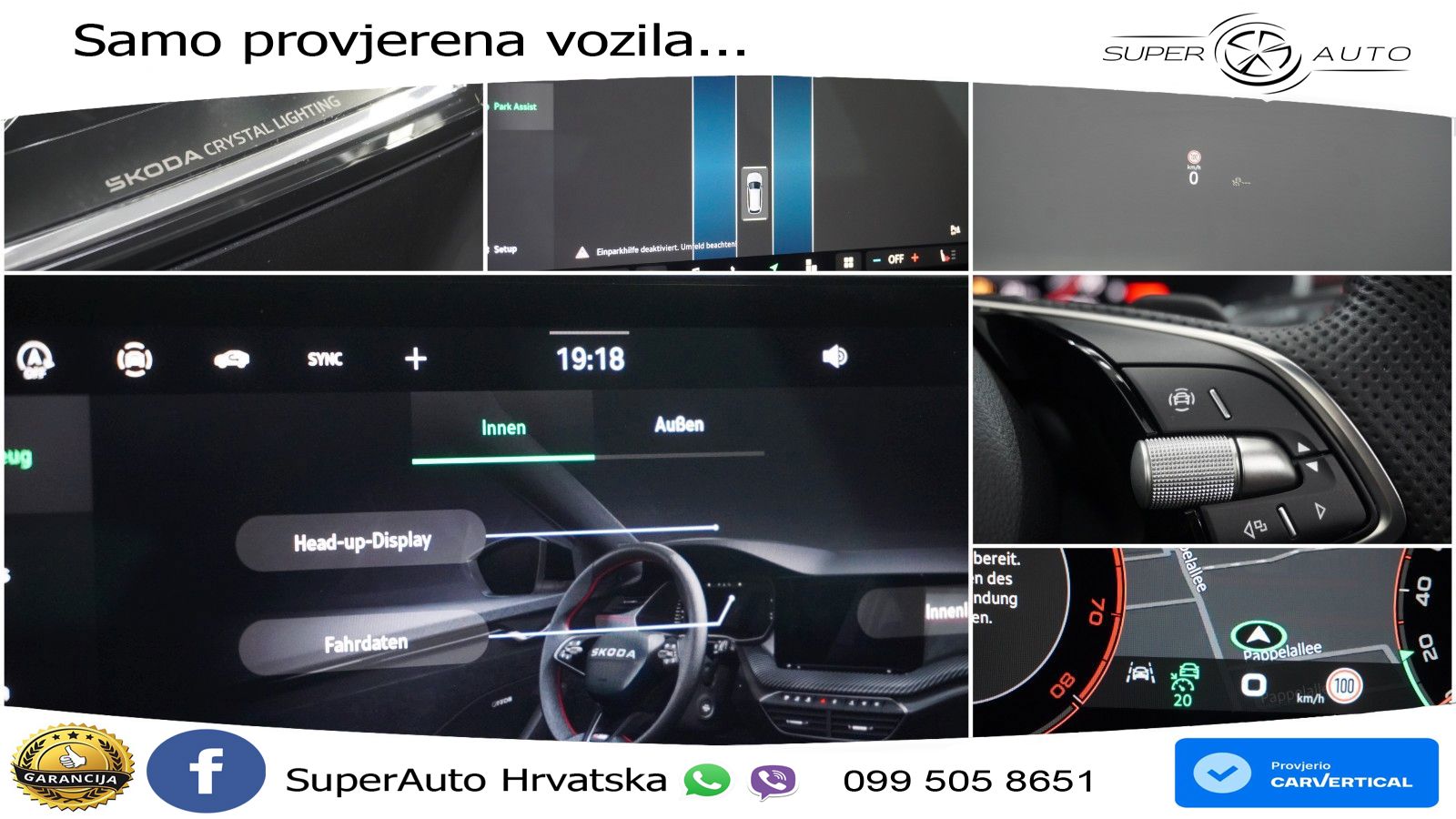 Škoda Octavia Combi RS 2.0 TSI (265 KS) DSG LED+GR SJED+ACC