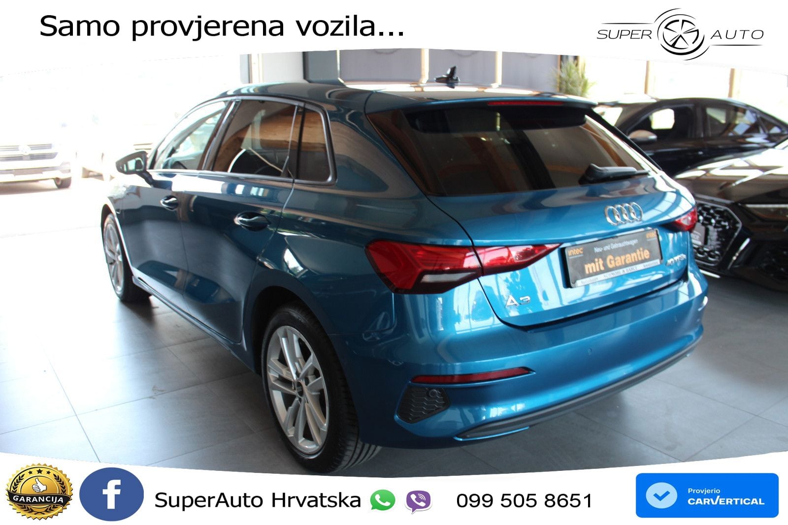 Audi A3 40 TFSIe (204 KS) S tronic LED+GR SJED+ACC