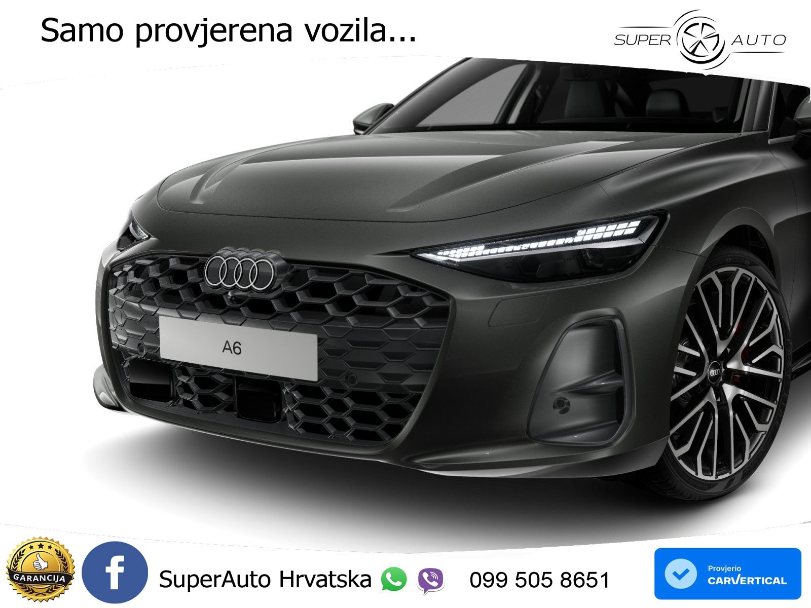 Audi A6 3.0 TFSI V6 (367 KS) quattro S tronic MATRIX+GR SJED+KAM