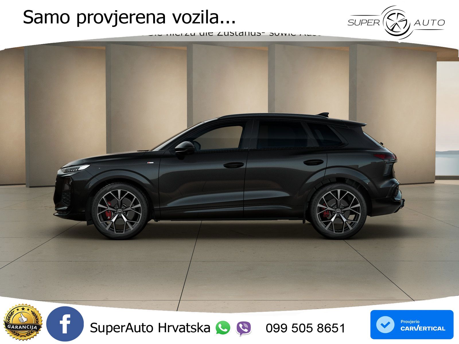 Audi Q3 2.0 TFSI (265 KS) quattro S tronic S line MATRIX+GR SJED+KAM