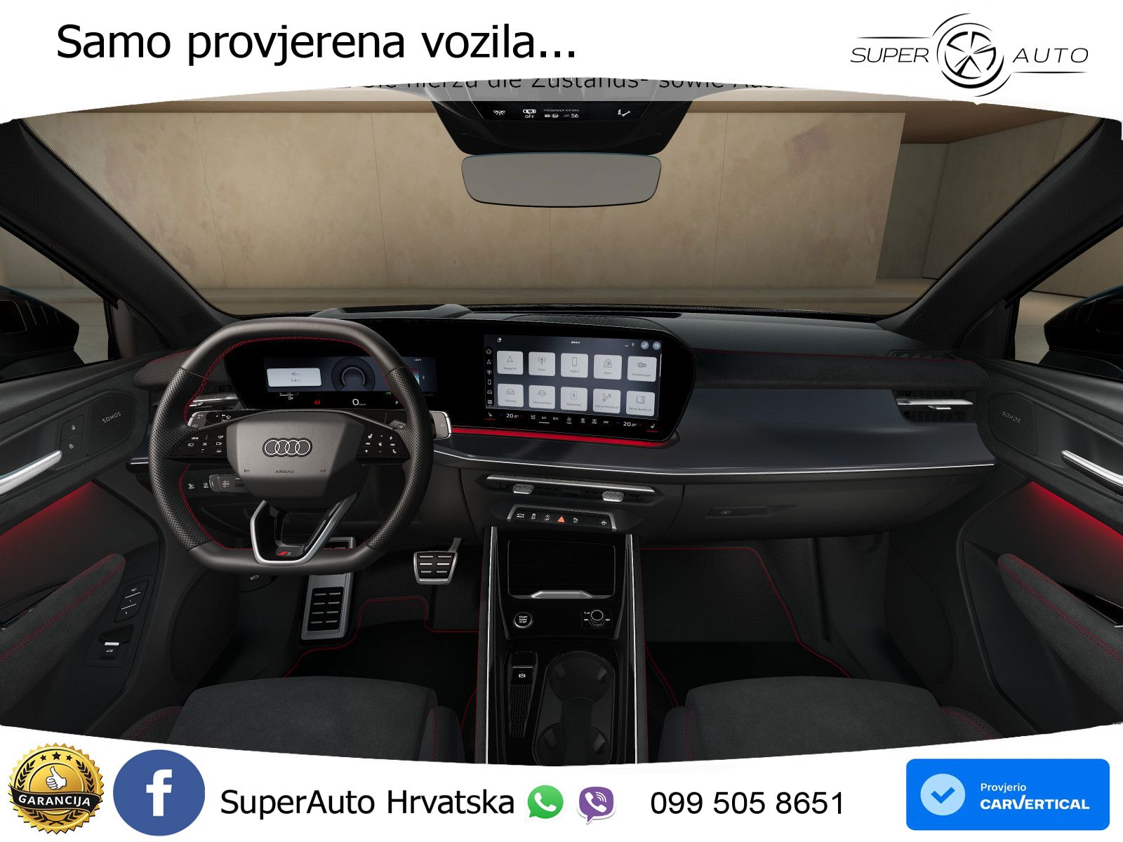 Audi Q3 2.0 TFSI (265 KS) quattro S tronic S line MATRIX+GR SJED+KAM