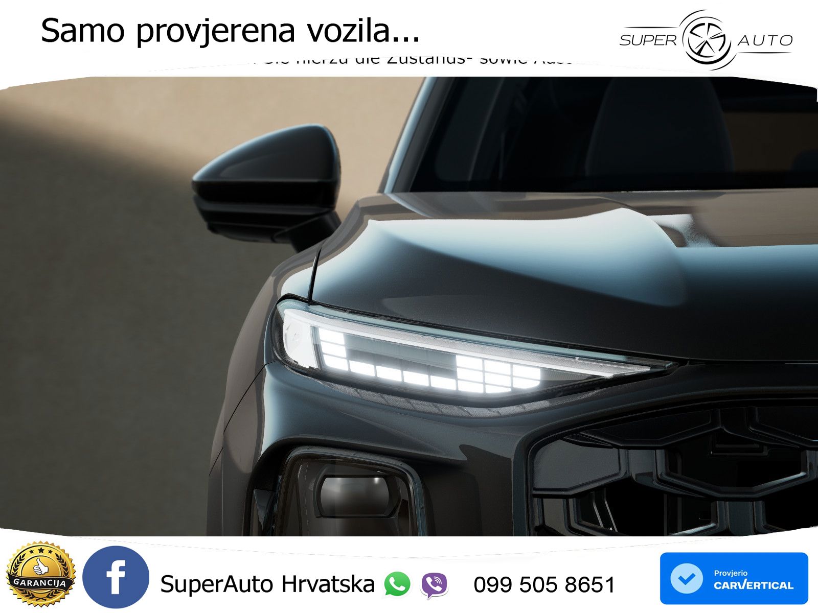 Audi Q3 2.0 TFSI (265 KS) quattro S tronic S line MATRIX+GR SJED+KAM