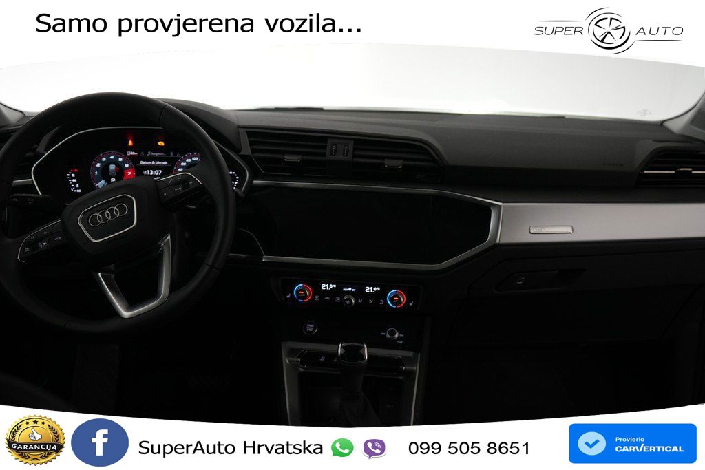 Audi Q3 35 TFSI (150 KS) S tronic advanced LED+GR SJED+ACC