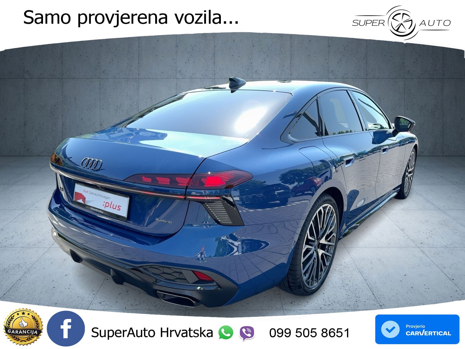 Audi A6 3.0 TFSI V6 (367 KS) quattro S tronic S line LED+GR SJED+ACC