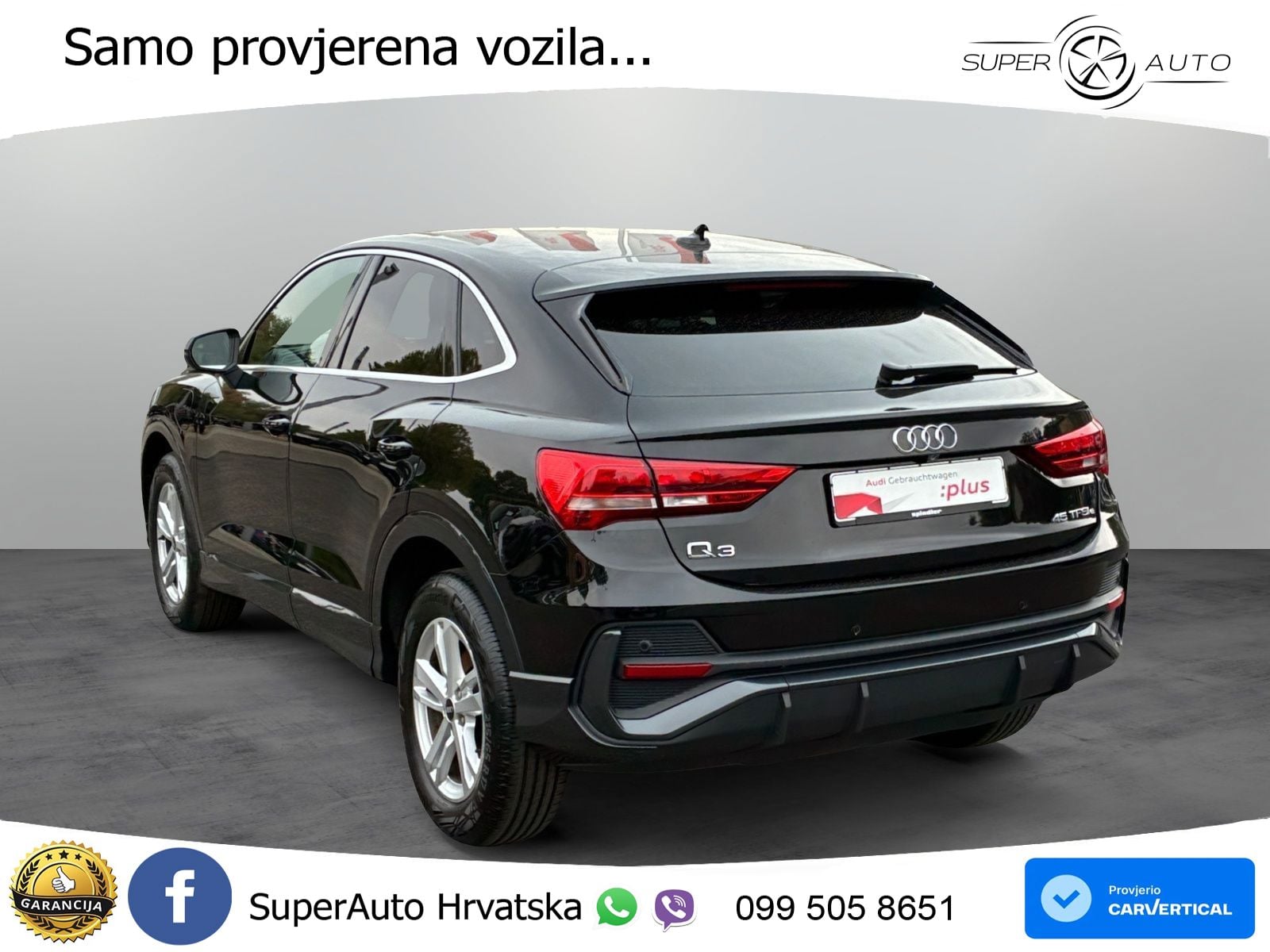 Audi Q3 Sportback 45 TFSIe (245 KS) S tronic S line