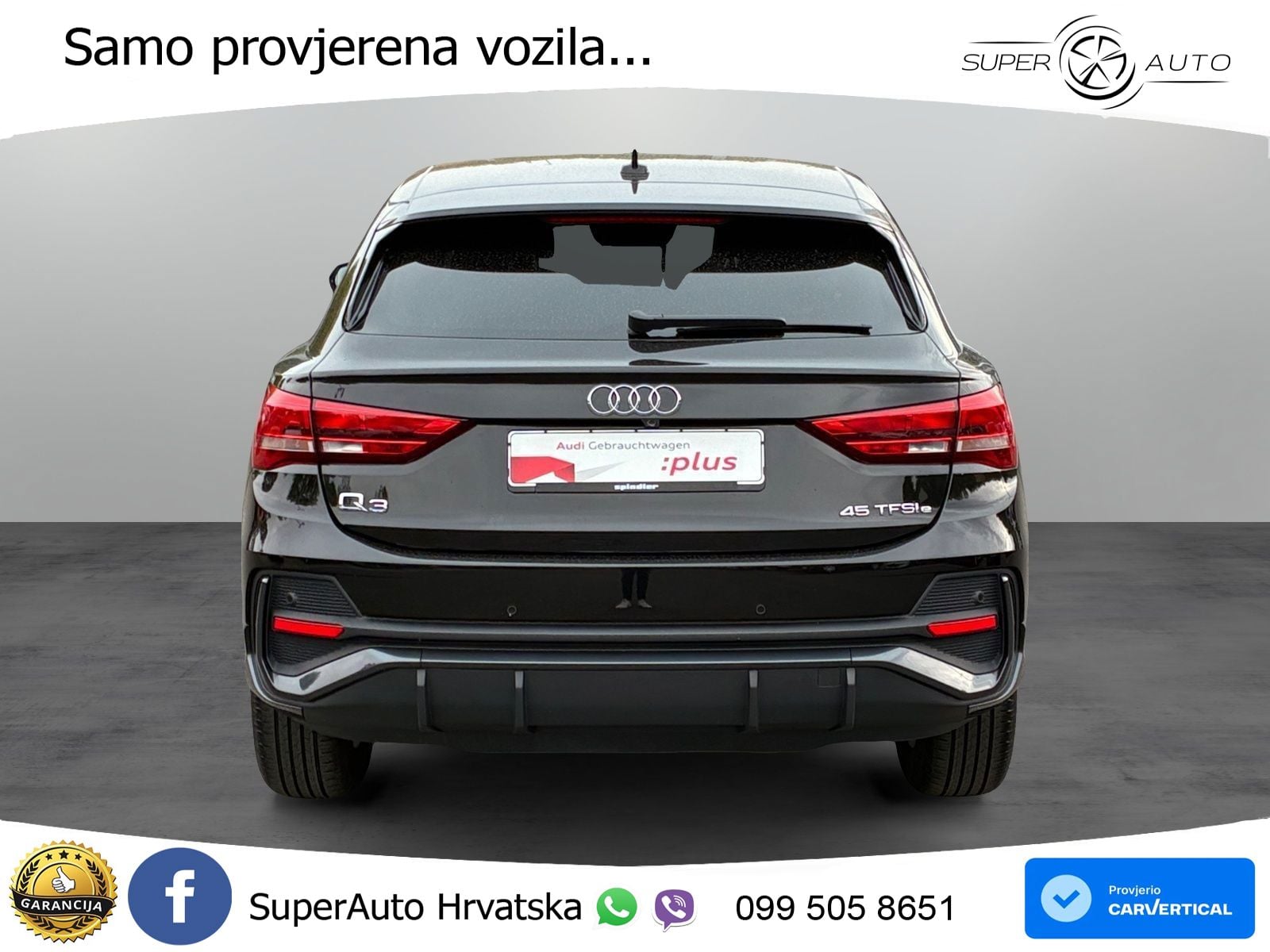 Audi Q3 Sportback 45 TFSIe (245 KS) S tronic S line