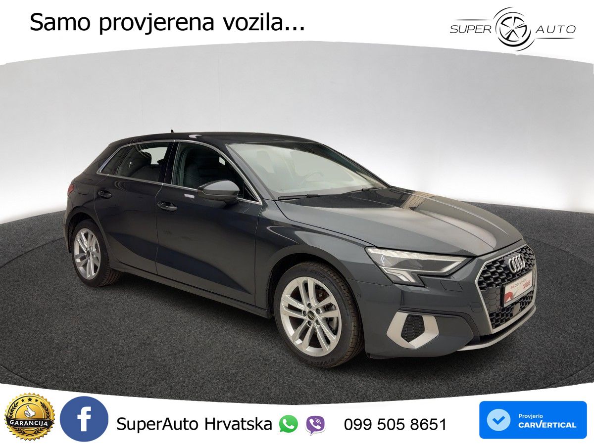 Audi A3 35 TFSI (150 KS) S tronic LED+GR SJED+ACC