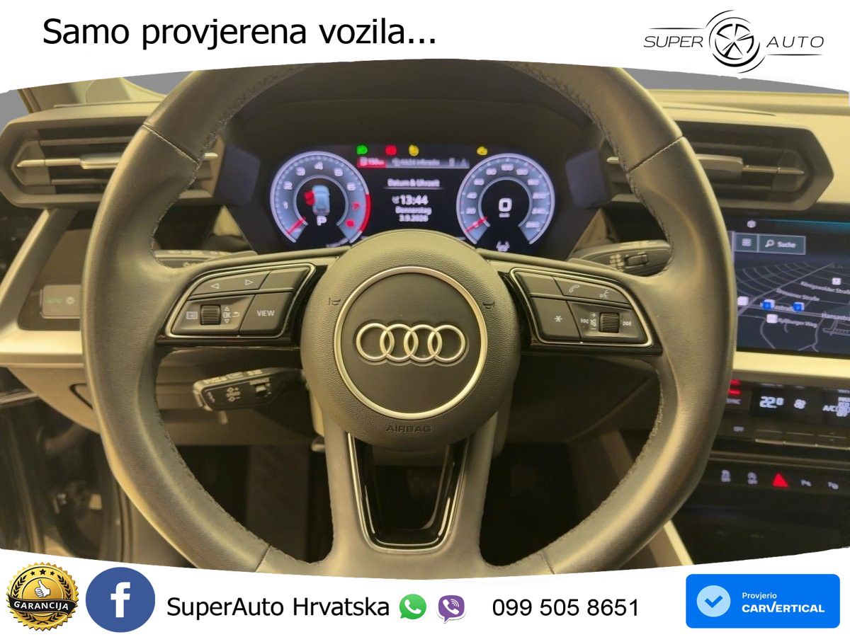 Audi A3 35 TFSI (150 KS) S tronic LED+GR SJED+ACC