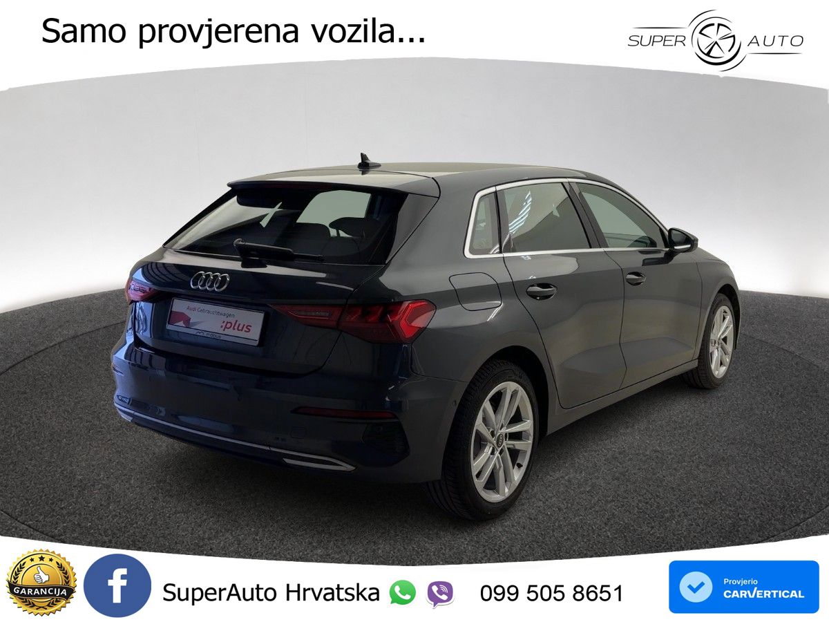 Audi A3 35 TFSI (150 KS) S tronic LED+GR SJED+ACC