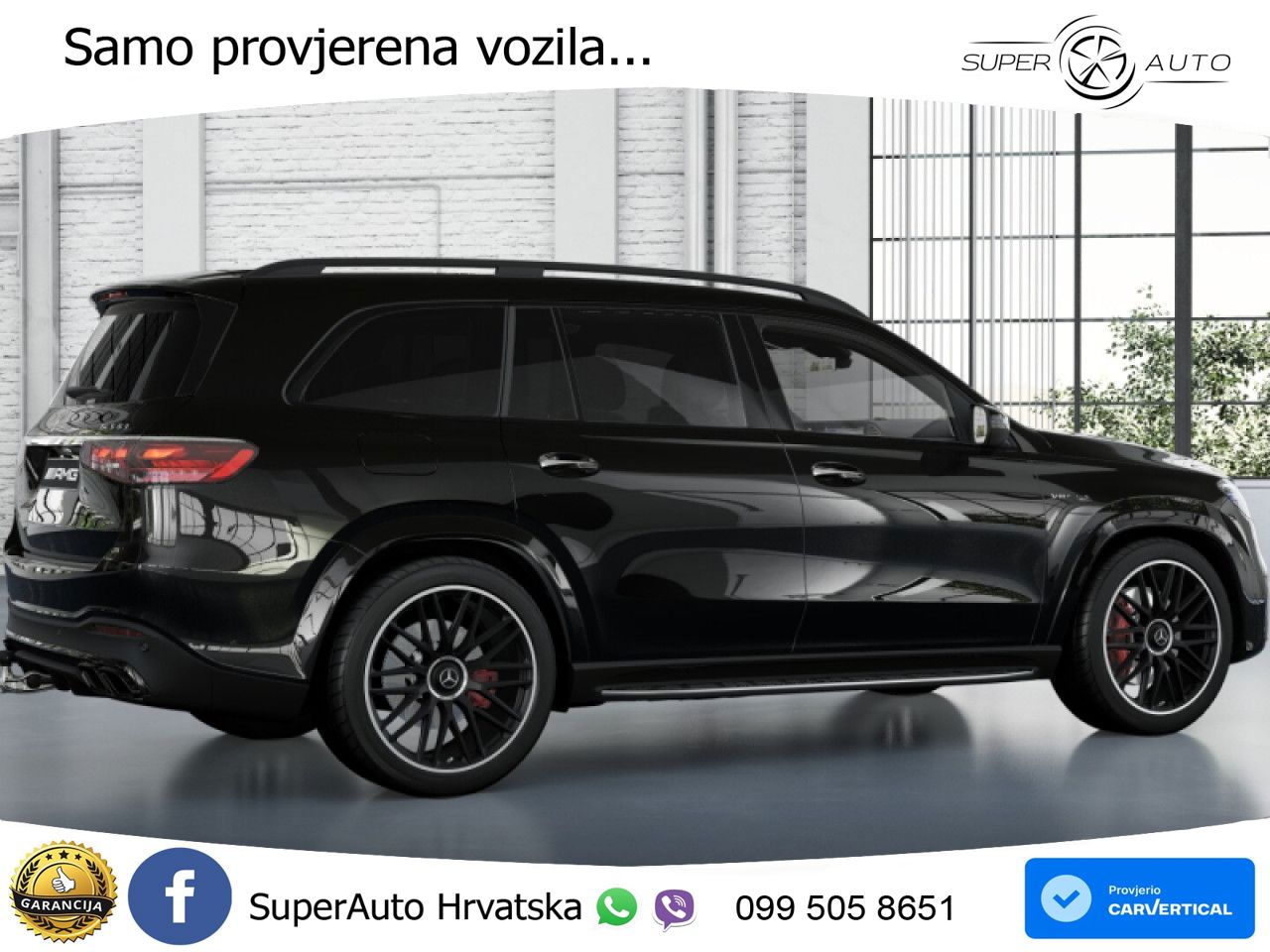 Mercedes-Benz GLS AMG GLS 63 V8 EQ Boost 4MATIC+ AMG SPEEDSHIFT TCT 9G ACC+HEAD+4xGR SJED+360+PANO