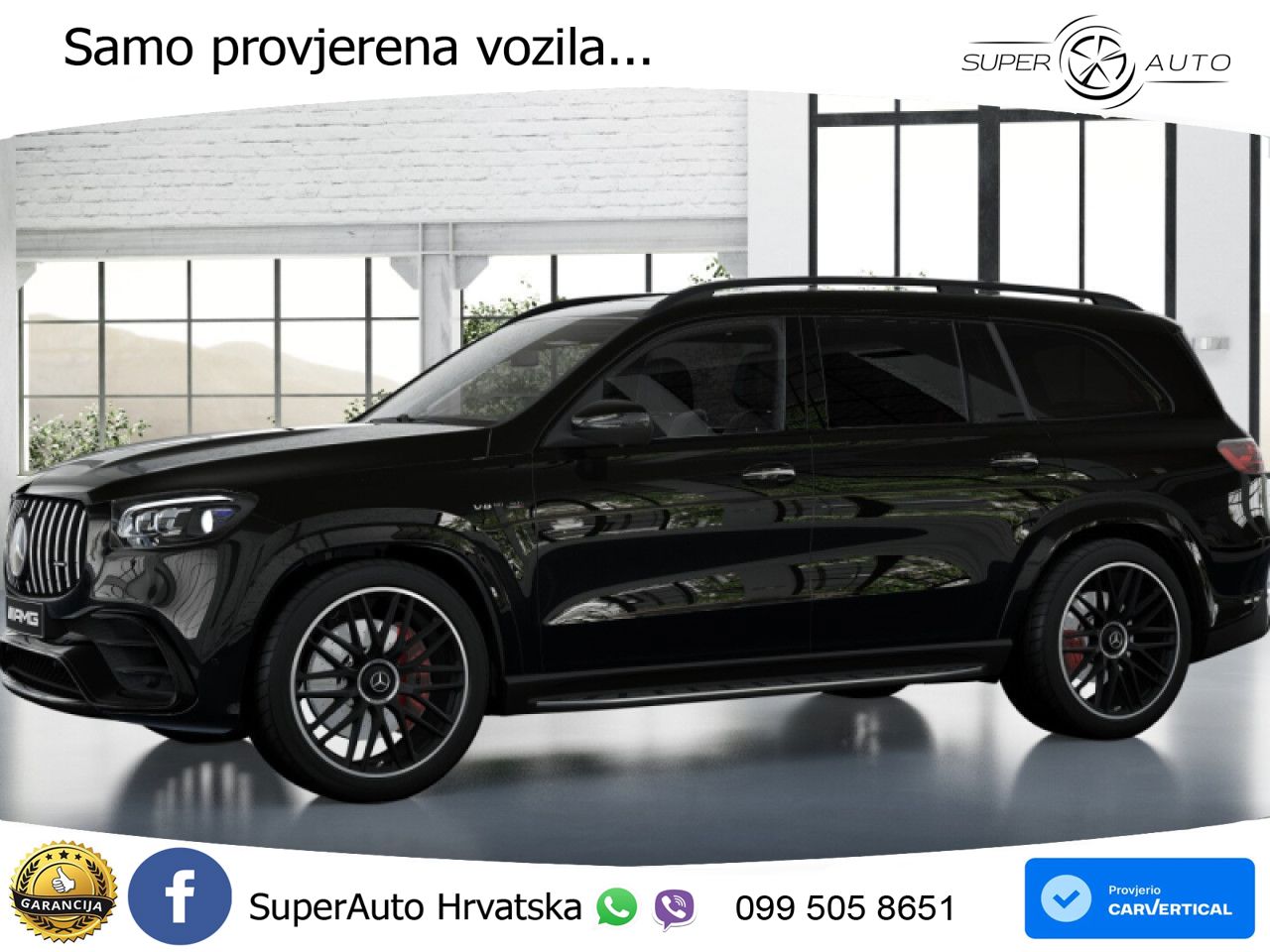 Mercedes-Benz GLS AMG GLS 63 V8 EQ Boost 4MATIC+ AMG SPEEDSHIFT TCT 9G ACC+HEAD+4xGR SJED+360+PANO